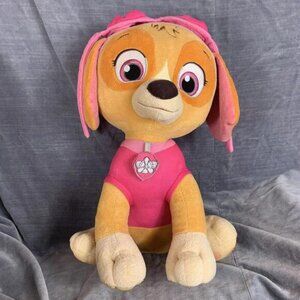 Nickelodeon Paw Patrol Skye Plush Pink Dog Goggles Spin Master 15inchToy No Tag​